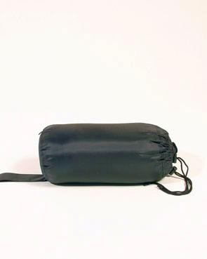 Schlafsack COMMANDO m. Packsack, schwarz