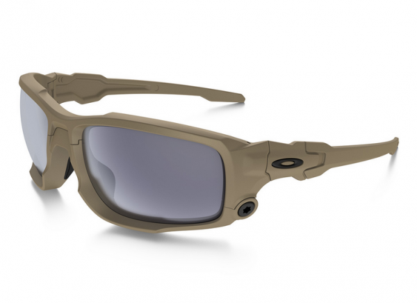 Oakley SI BALLISTIC SHOCKTUBE TERRAIN TAN / GREY Schutz- & Schießbrille
