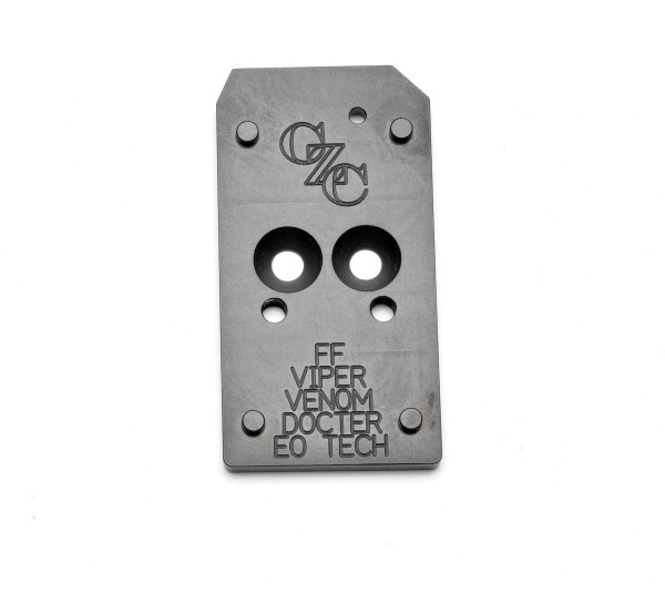 CZC RDS Plate for FVVDE ( Fast Fire , Viper, Venom, Docter &amp; EO TECH ) (CZC RDS Cut Slides)