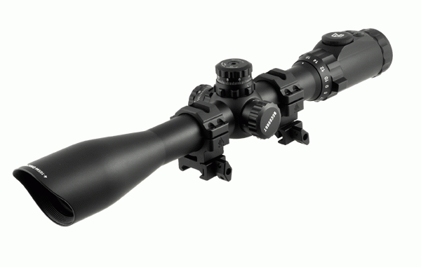 UTG 4-16X 44mm Zielfernrohr mit 36-farbiges Mil-dot, Montage