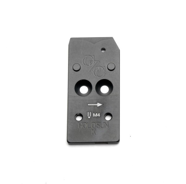 CZC RDS Plate For Holosun 407 &amp; 507K (CZC RDS Cut Slides)
