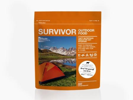 Survivor Outdoor Food - Curryhuhn mit Reis